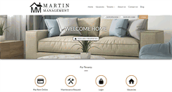 Desktop Screenshot of martin-property.com